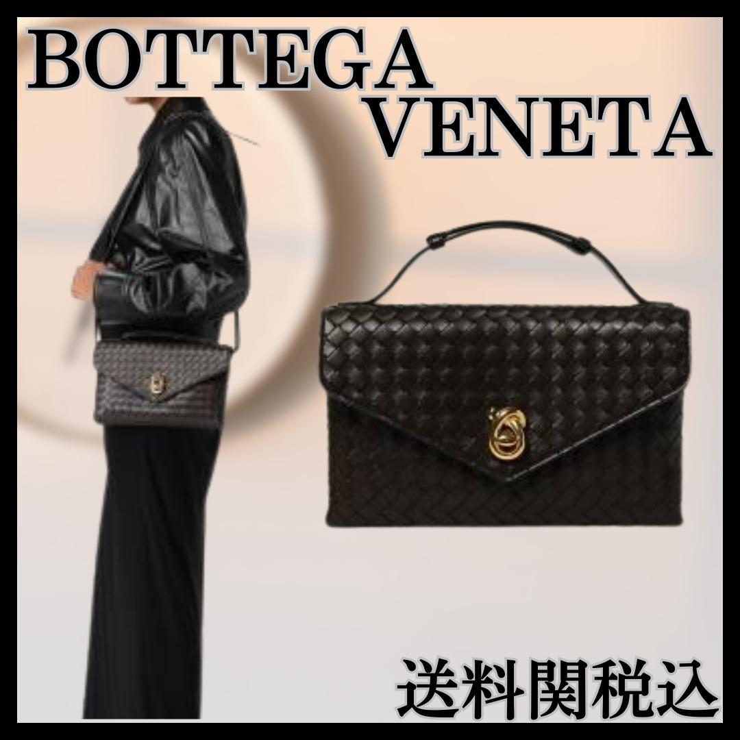 【国内発送】BOTTEGA VENETA ノット ロック クロスボディバッグ