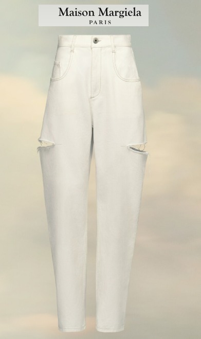 MaisonMargiela 破れたデニムジーンズ