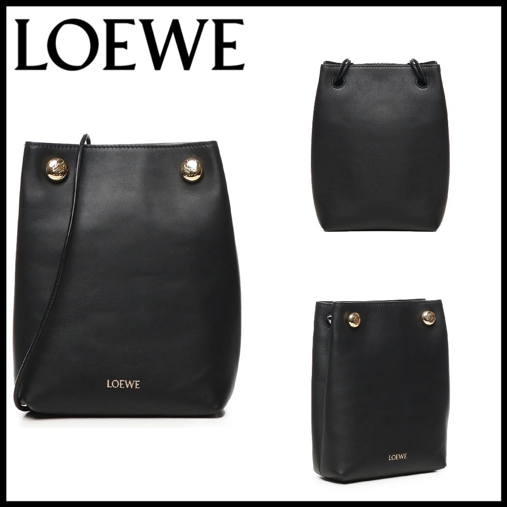 【LOEWE】ロゴプリントポーチ
