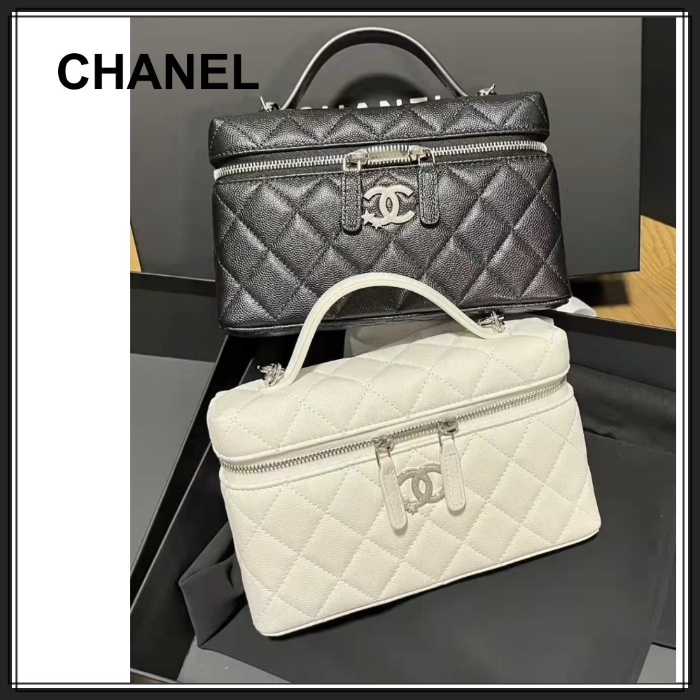 ヴァニティバッグ【CHANEL】さりげない星が可愛い ミニバッグ