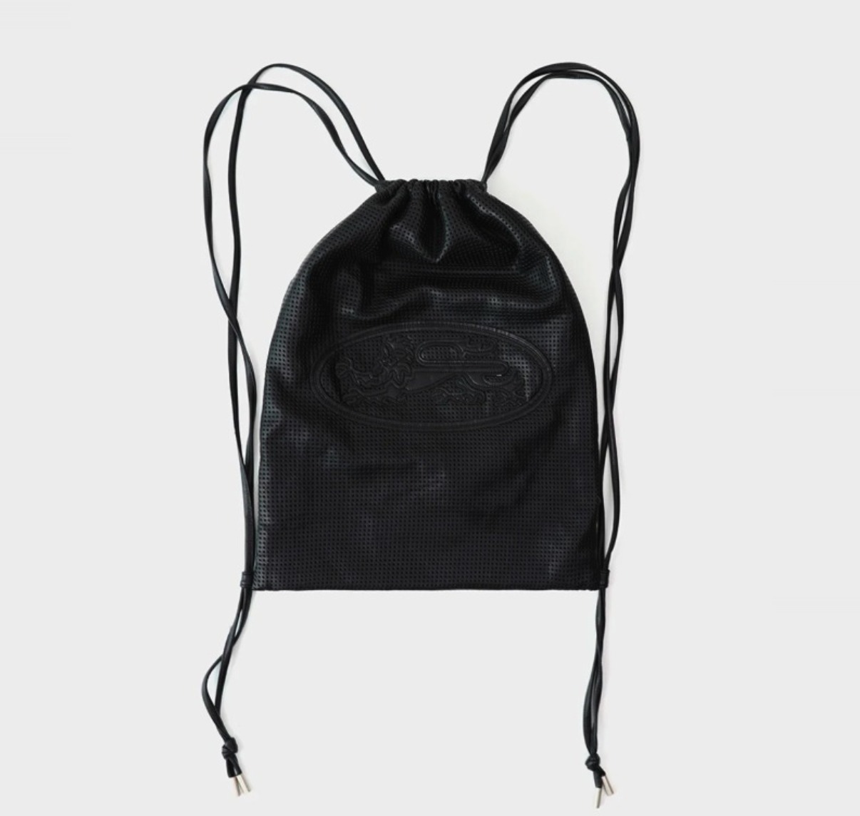 ◆BADBLOOD Perforated Leather Gym Sack◆