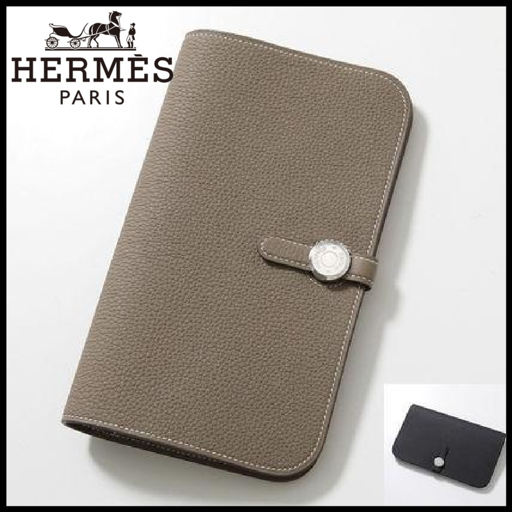 セール【HERMES】長財布 ドゴン GM DOGON H043070CK トゴ