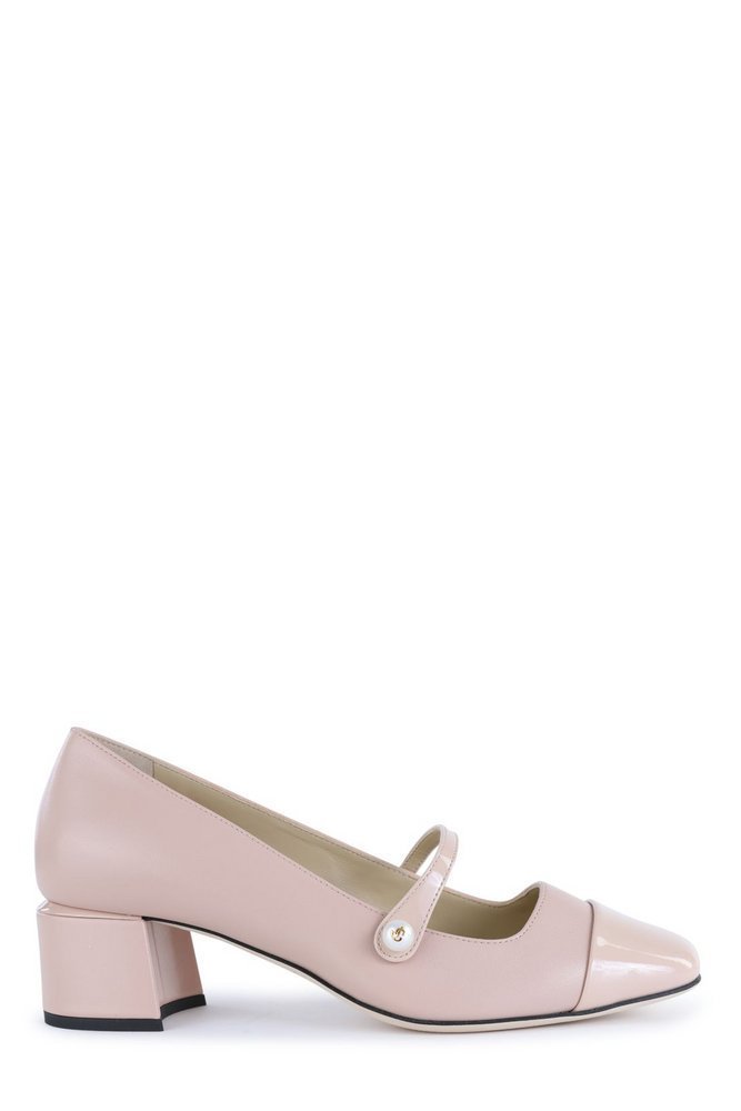 JIMMY CHOO エリサ 45 スクエアトゥ ハンフス ELISA45PTZ 112746