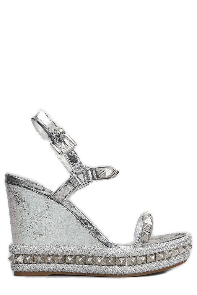CHRISTIAN LOUBOUTIN ヒラクロ スタット ティテル サンタル