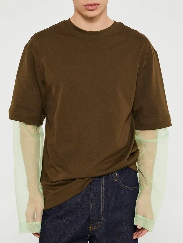 DRIES VAN NOTEN ヘマルレイヤトロンクスリフTシャツ 【関税込】