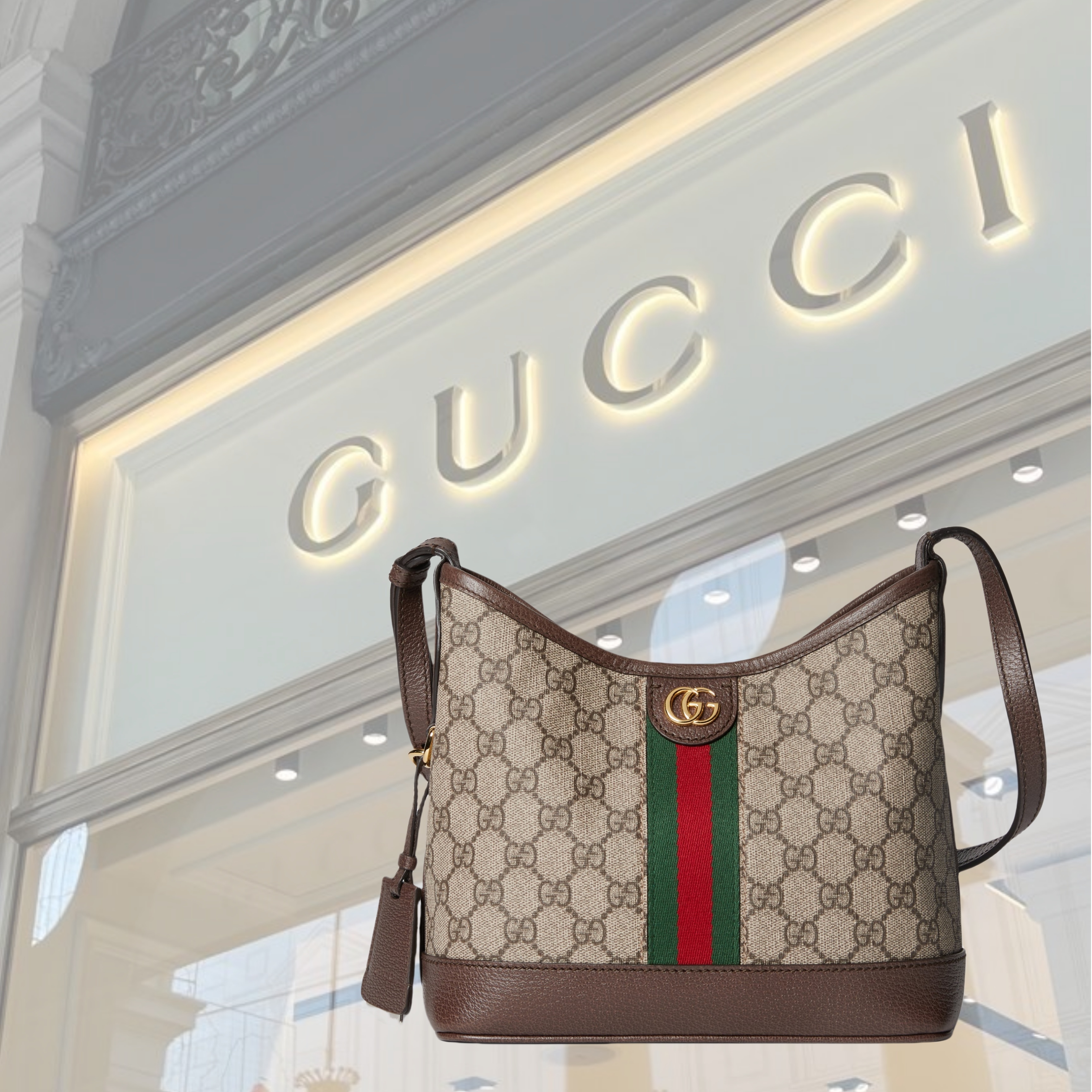 GUCCI〔オフィディア〕スモール ショルダーバッグ