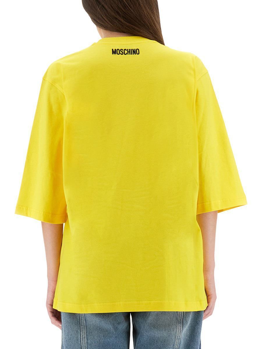 【関税＆送料込み】Moschino \"Smile\" T-Shirt