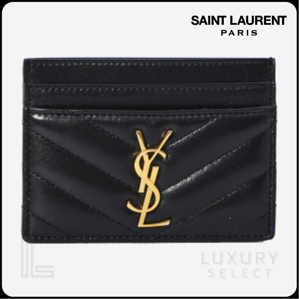 【SAINT LAURENT】CASSANDRE CARD HOLDER●423291AAA441000