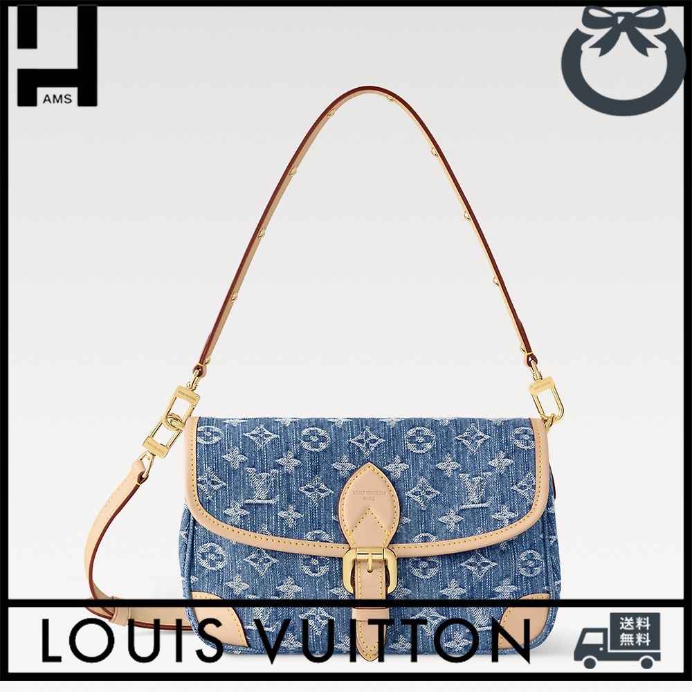 [SALE]ヴィトン Vuitton ディアヌ デニムブルー