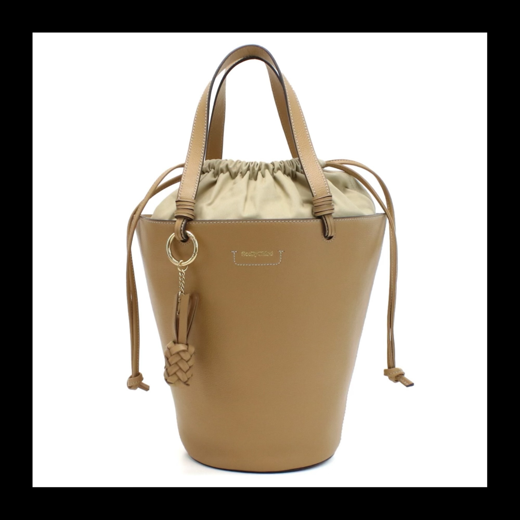 【See by Chloe】トートバッグ ハンド CHS21SSB06912 ベージュ