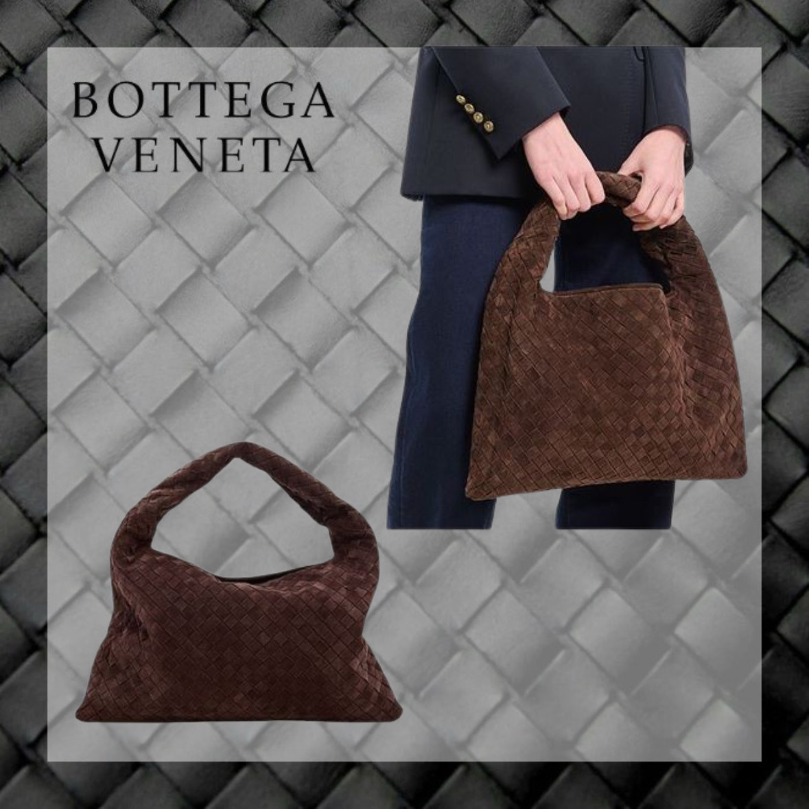 関税込み Bottega Venata ホップ ホーボー スモール ショルダー