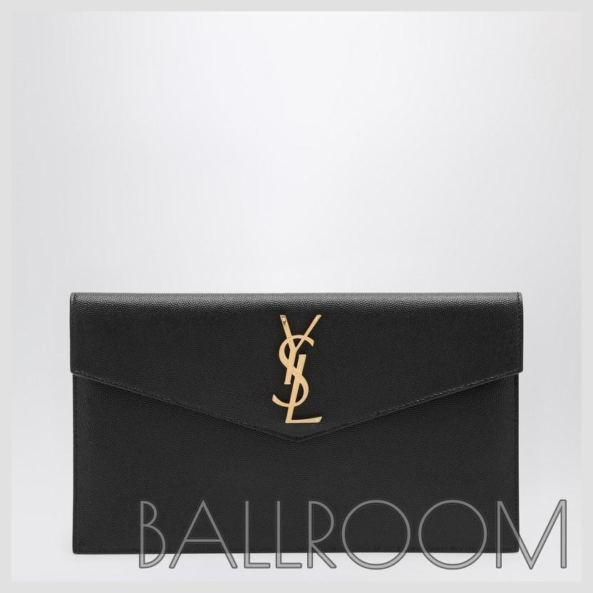 クラッチバッグ SAINT LAURENT BLACK UPTOWN CASSANDRE CLUTCH