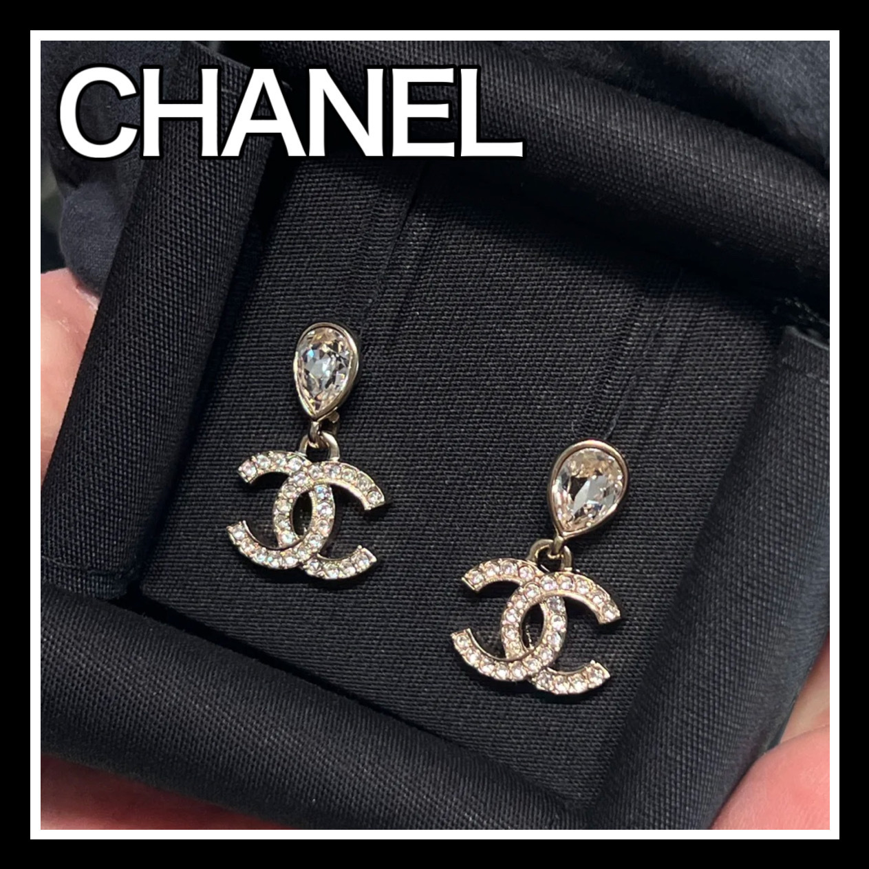 《大人気》CHANEL 25A CCロゴ ピアス