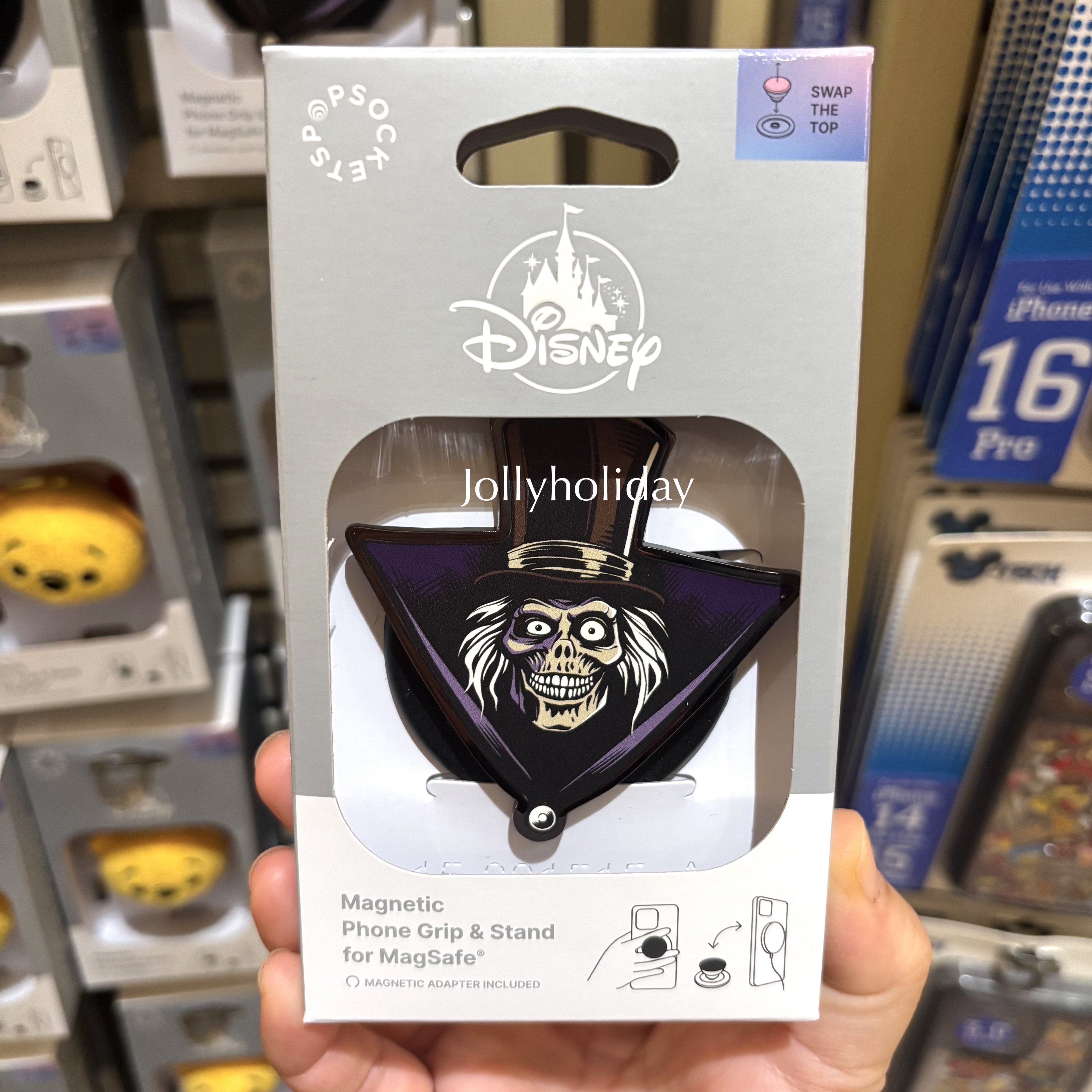 ☆Popsocket☆ハットボックスゴースト スマホグリップ