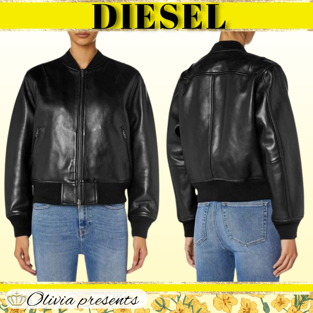 DIESEL>>ディーゼル L-Ilan オーバーサイズ ボンバージャケット
