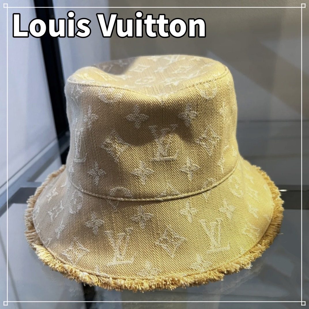 人気 LOUIS VUITTON バケットハット 帽子 カンカン帽 キャップ
