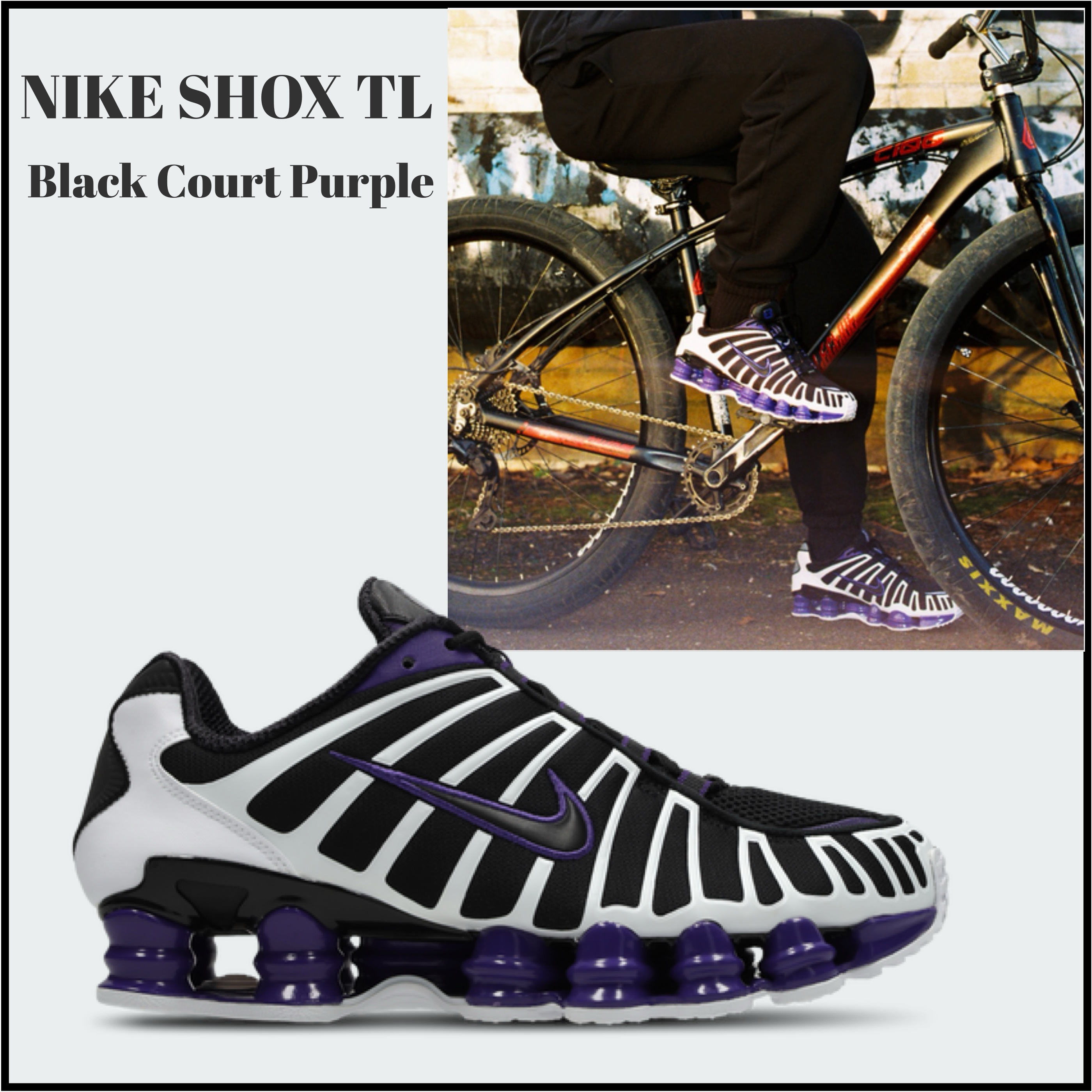 ◆ NIKE ◆ Shox TL ショックス ◆ コートパープル