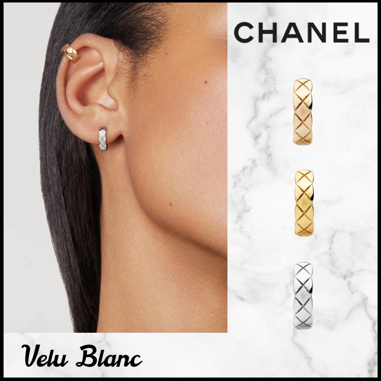 【CHANEL】ココクラッシュ ピアス マトラッセ