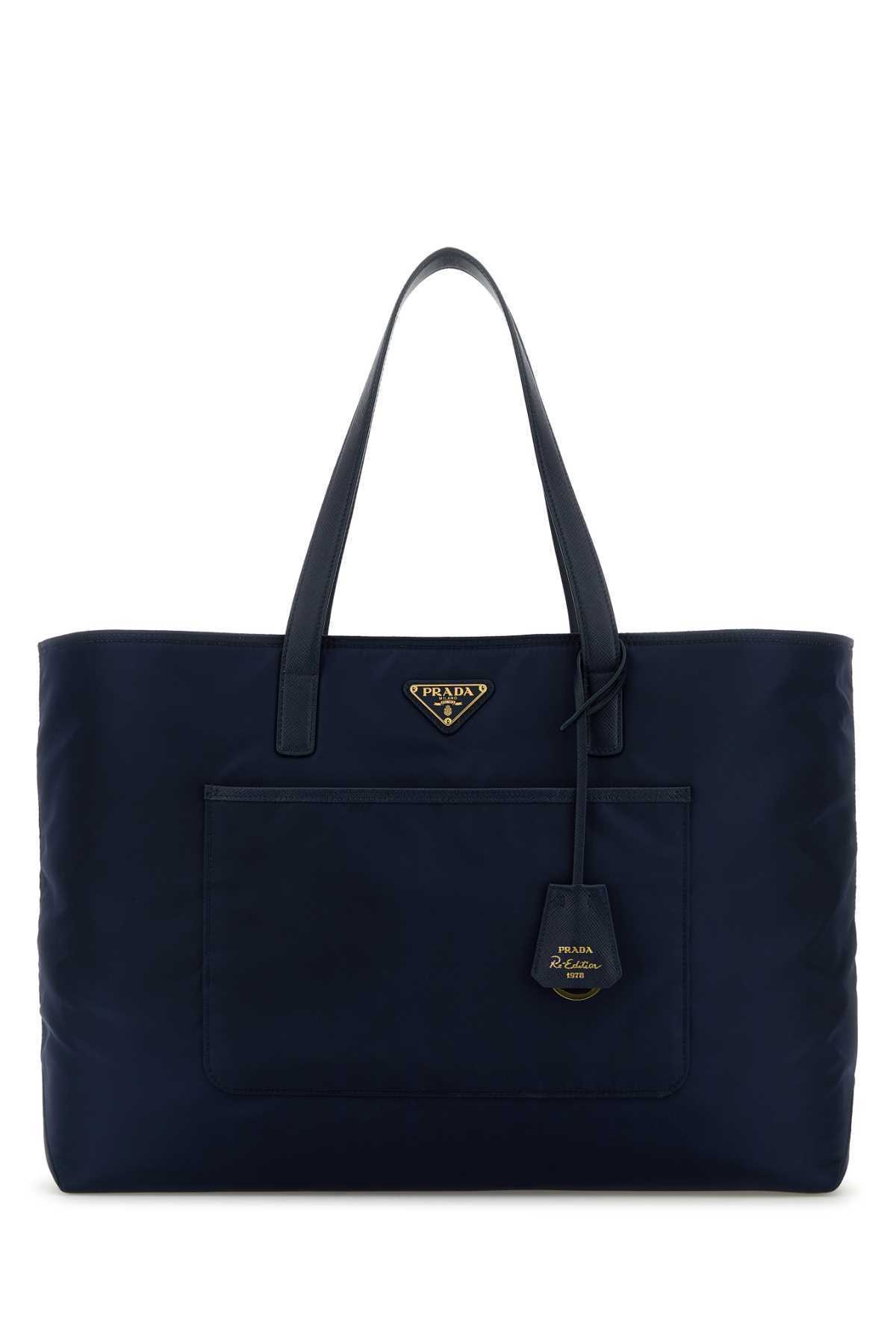 【関税&送料込】Prada Blue Re-Nylon Large Re-Edition 1978 Sh