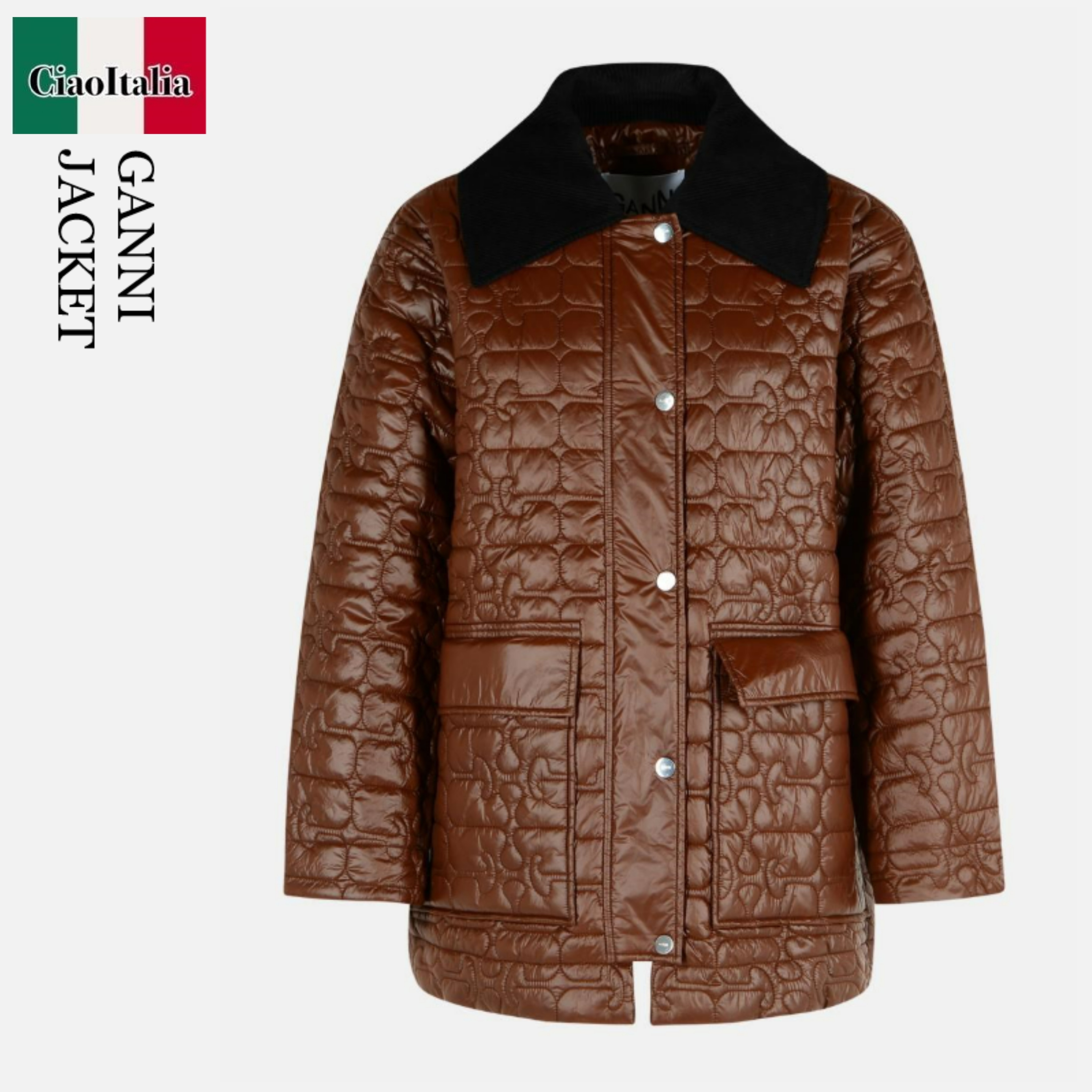 ブルゾン Ganni Giacca Quilted In Nylon