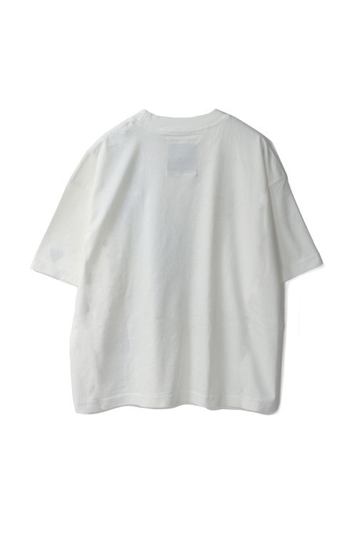 StrayKids愛用《MIHARA YASUHIRO》CAT 装飾＆ダメージ加工 TEE.