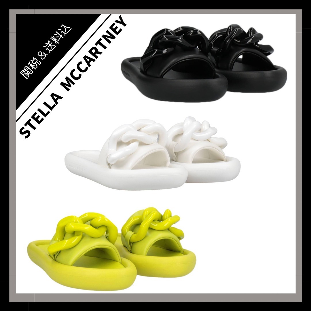 *STELLA McCARTNEY*ロゴ スライドサンダル 3色展開
