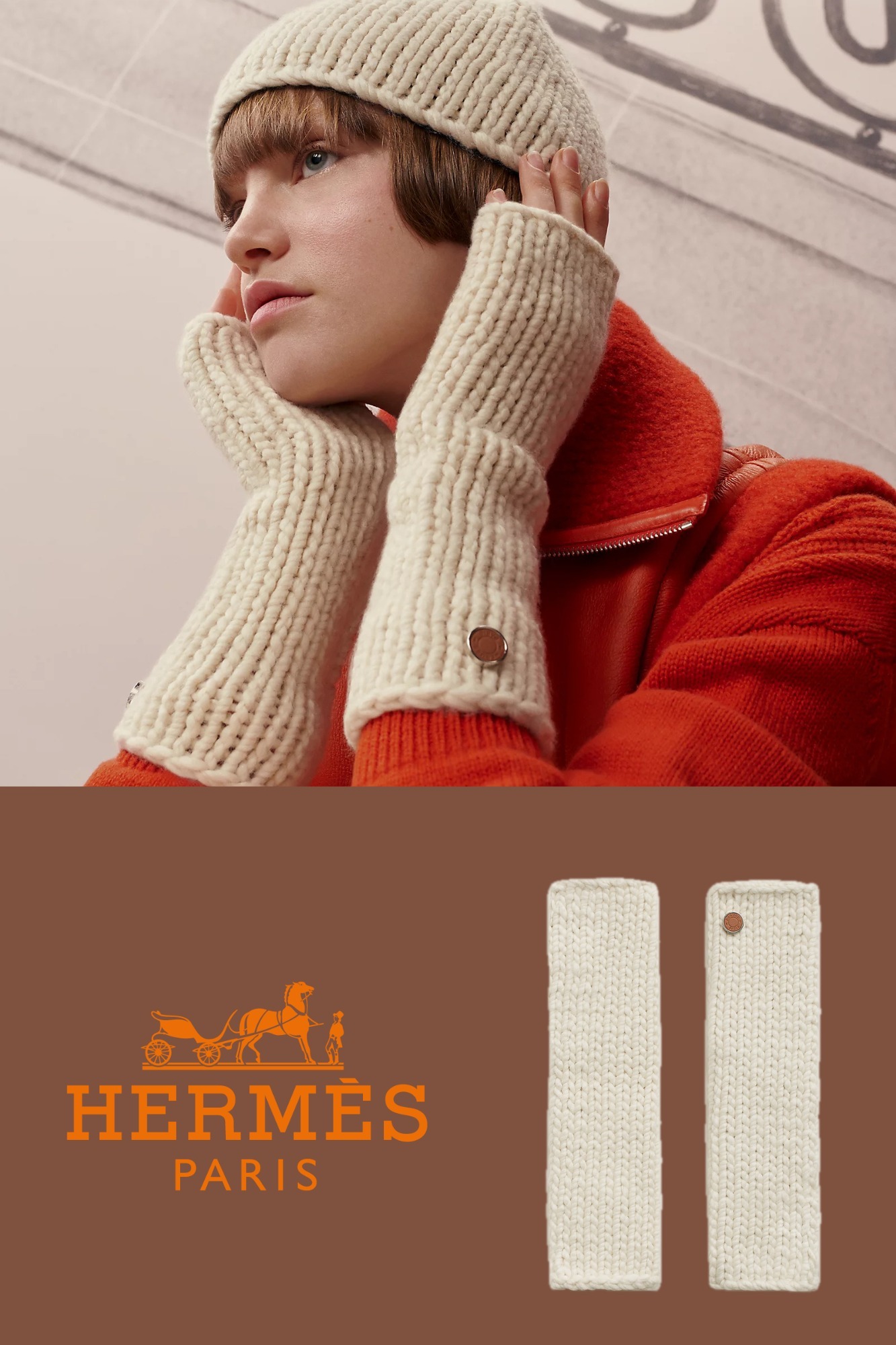 可愛くてお洒落☆【HERMES】手袋 《ジョプラン》