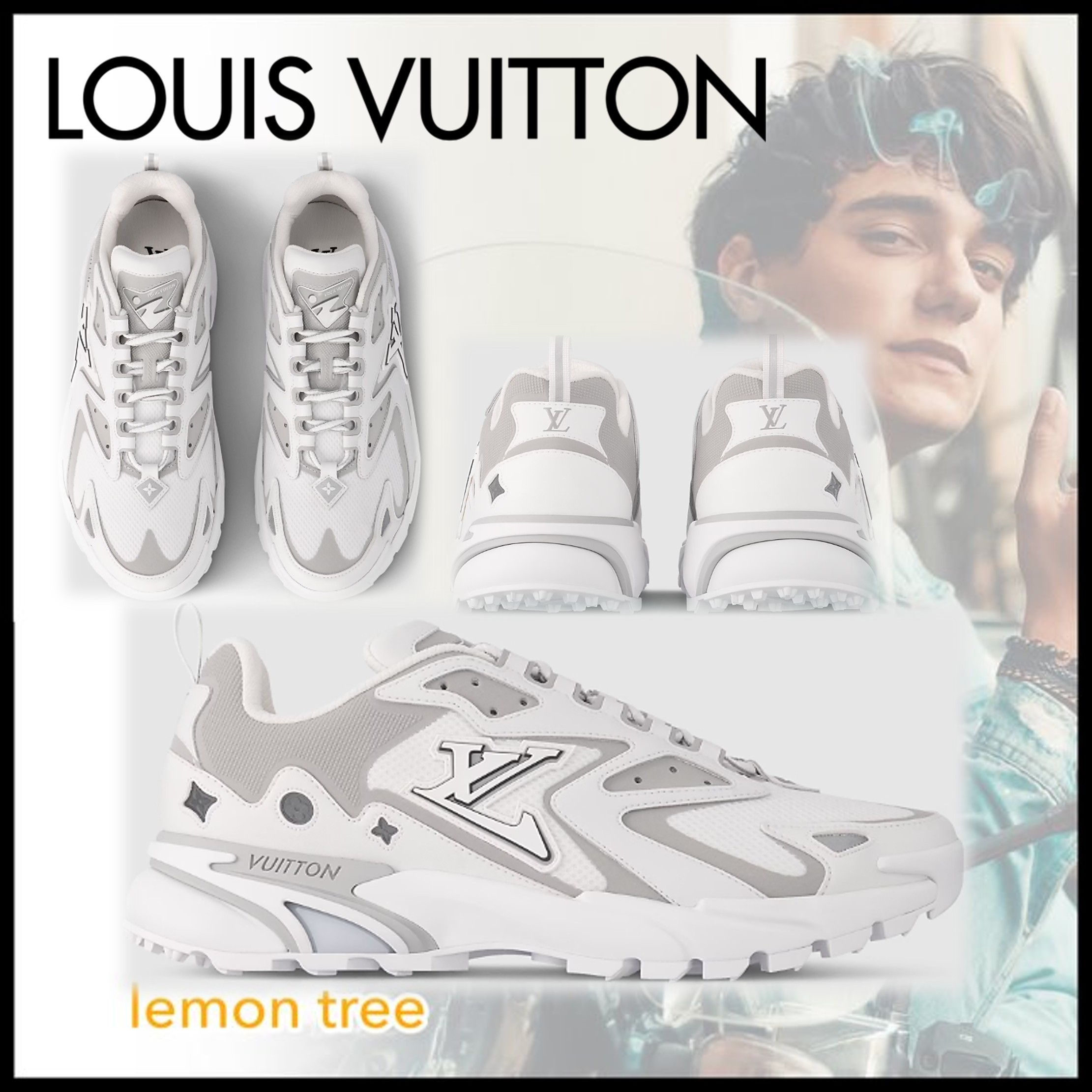 【Louis Vuitton】LV ランナー タティック スニーカー 1ABEQ4