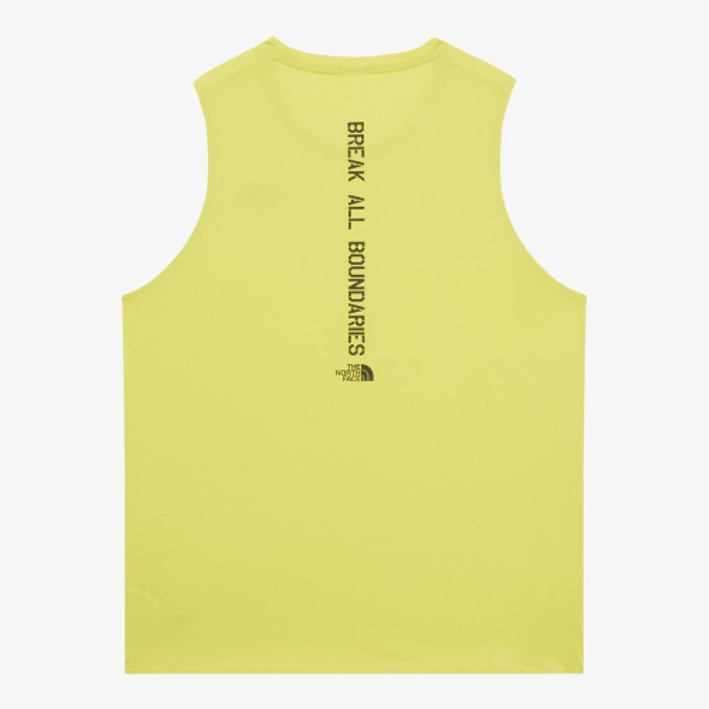 ★THE NORTH FACE★ Men's TNF Run Sleeveless LIME NT7VR02B