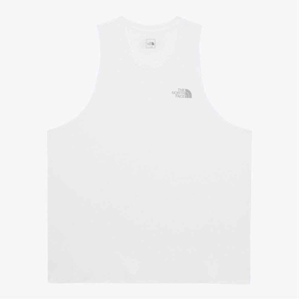 ★THE NORTH FACE★ Men's TNF Run Singlet WHITE NT7VR05B