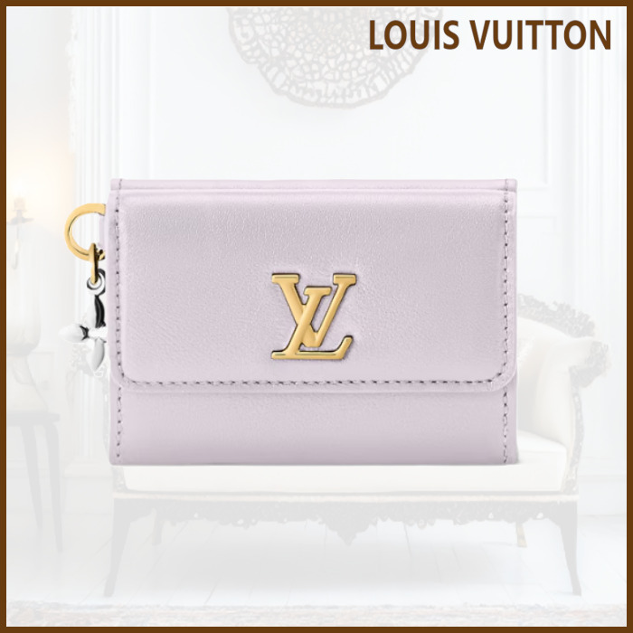 【LOUIS VUITTON】ミニ トリフォールド ウォレット・LV ブルーム