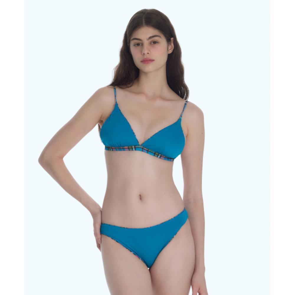 ★LOOPLOOP★ Classic Reversible Bikini Bottom Preppy Check B