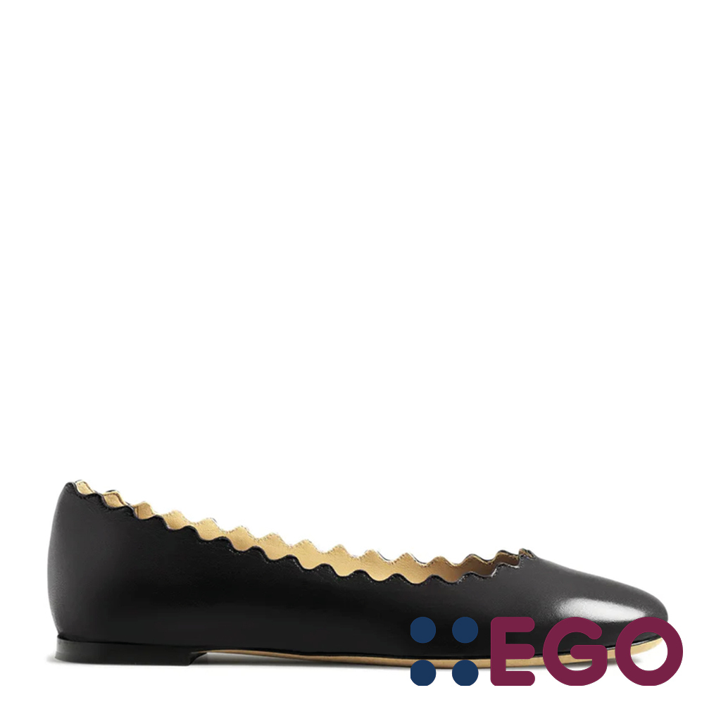 フラットシューズ CHLOE FLATS BLACK
