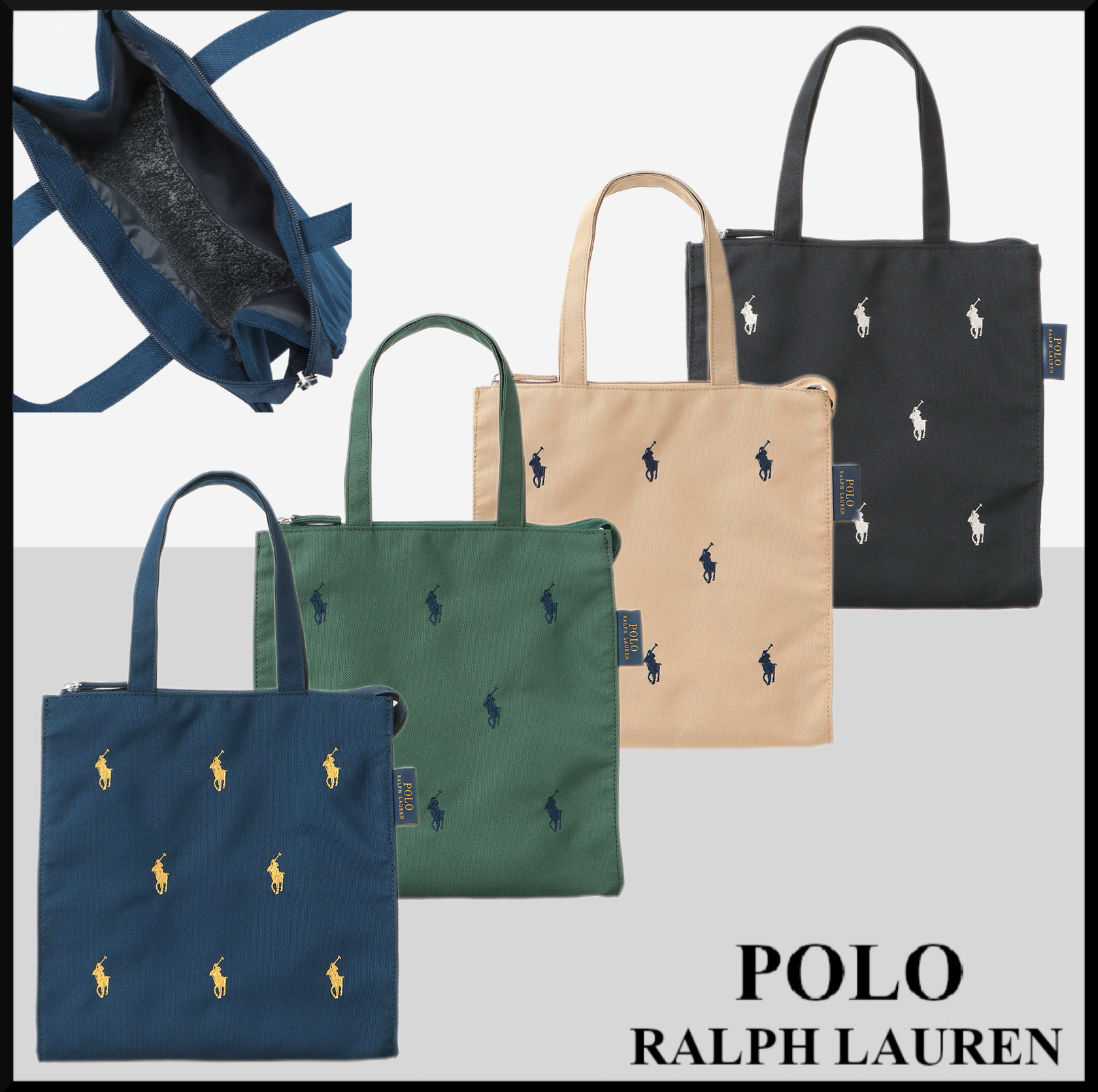 人気★POLO RALPH LAUREN ポロバッグ★ポロポニー トートバッグ
