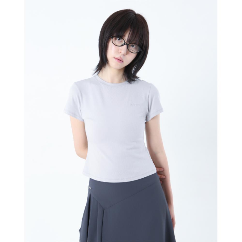 ◆MISEKI SEOUL◆ Basic short sleeves GREY MSK252TS08GR