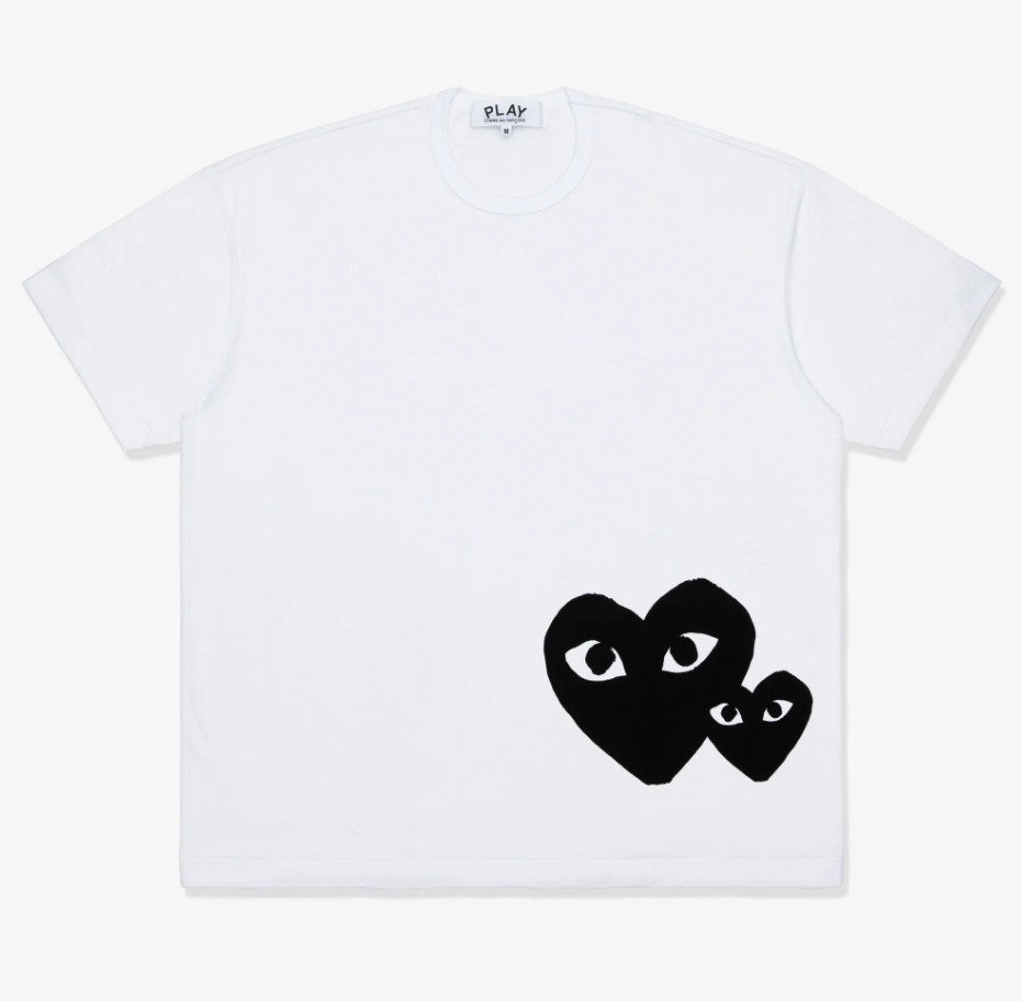【COMME des GARCONS】ユニセックス オーバーサイズ Tシャツ