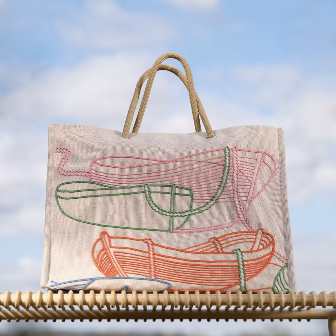 【大人気！オシャレ◇】HERMES《タラサ》ビーチバッグ