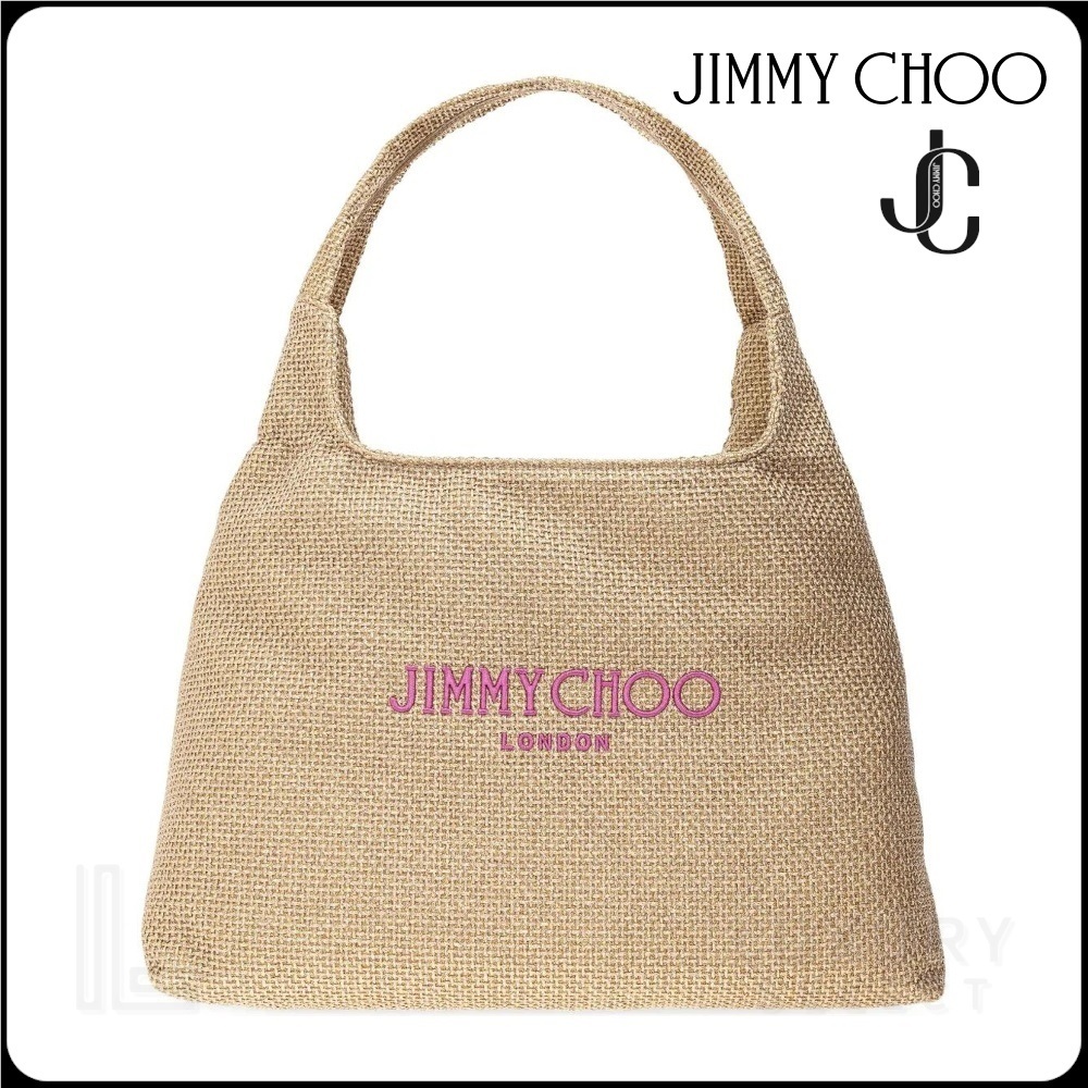 【Jimmy Choo】BEACH DMND HOBO/S◆0000096023TYJ