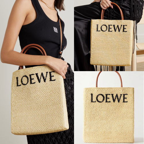 【入手困難☆】LOEWE ロエベ トートバッグ ラフィア 大容量♪