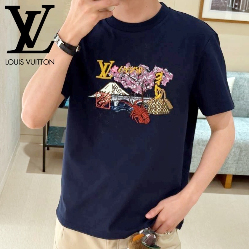 《NIGOコラボ☆》Louis Vuitton エンブロイダリー Tシャツ