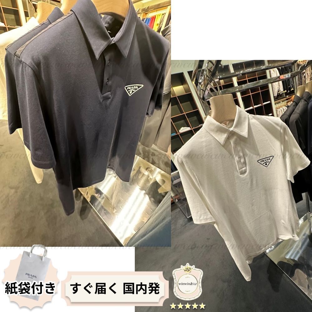 【完売必至】プラダ■ポロシャツ 三角ロゴ