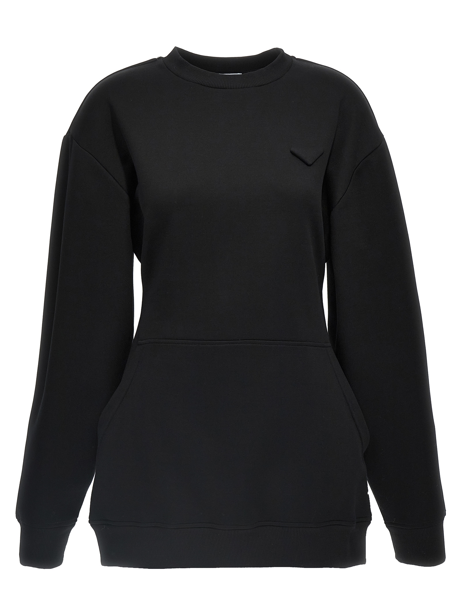 ワンピース PRADA Logo sweatshirt dress