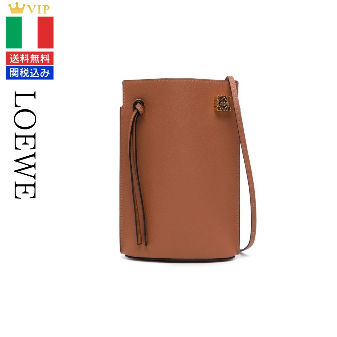 VIP【送料関税込】LOEWE DICE POCKET LEATHER MINI BAG