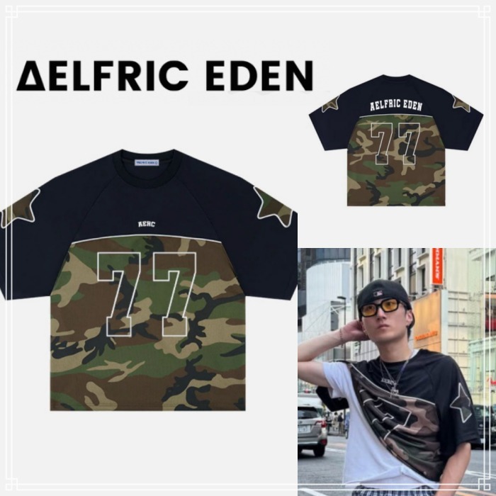【Aelfric Eden】77 Camouflage Jersey Tシャツ