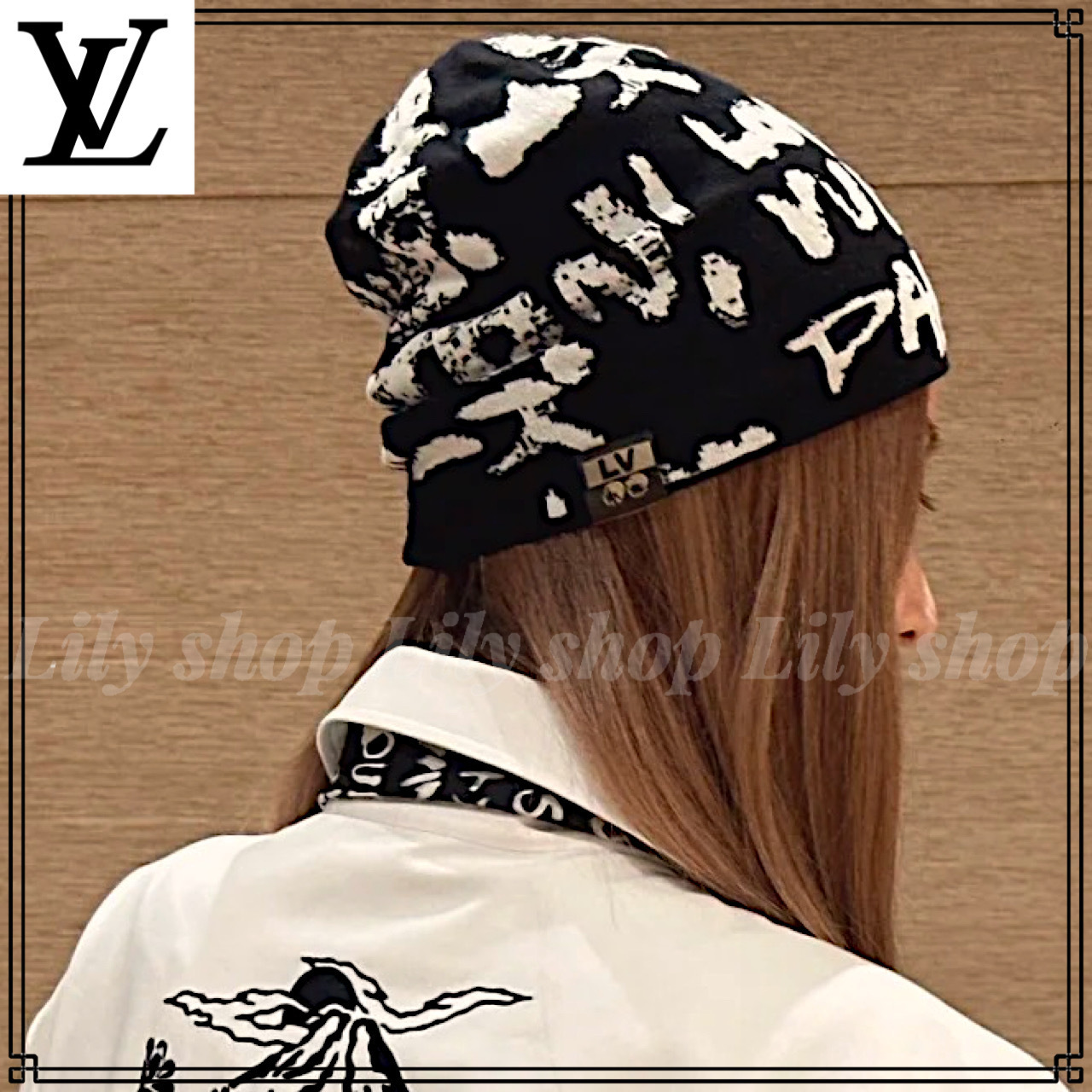おしゃれ☆リバーシブル☆【Louis Vuitton】ニット帽
