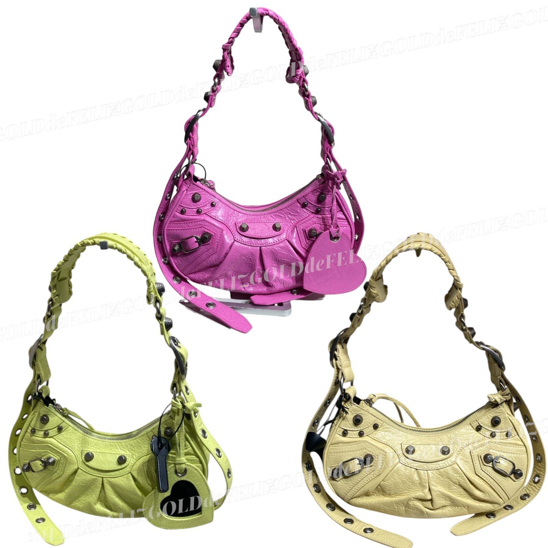 ショルダーバッグ・ポシェット BALENCIAGA LE CAGOLE SHOULDER BAG ARENA LAMB