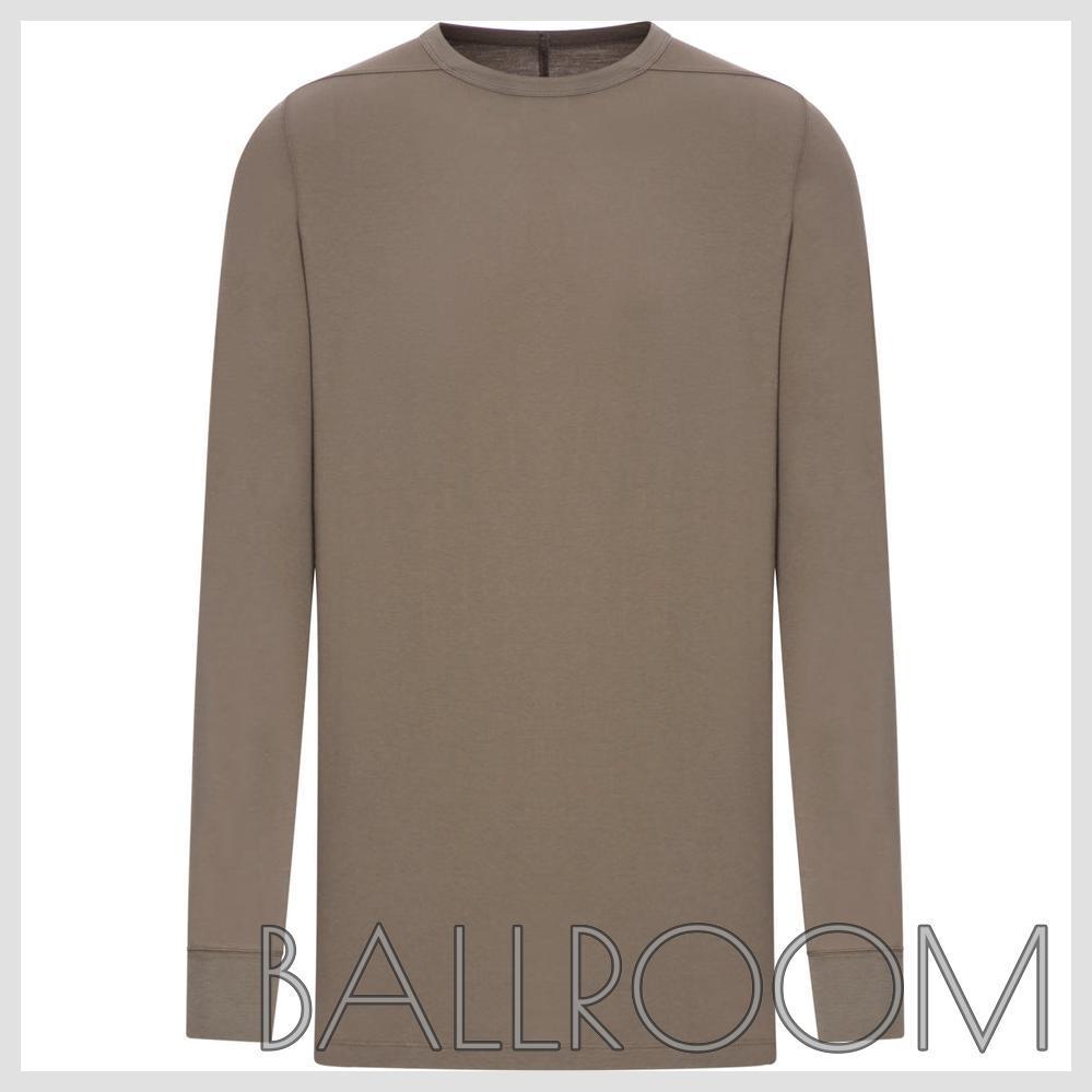 Tシャツ・カットソー RICK OWENS LEVEL COTTON T-SHIRT