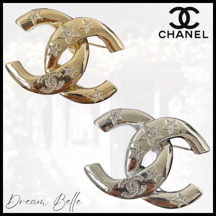 【さりげない星の輝き☆】CHANEL ブローチ