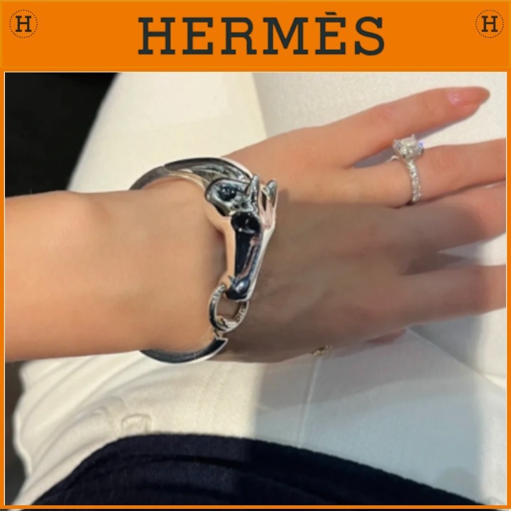 洗練さと共に☆HERMES Galop ブレスレット