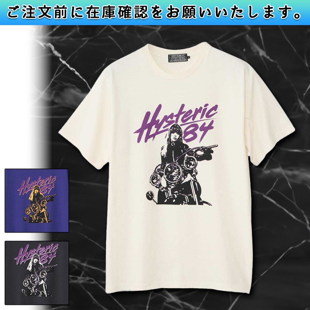 国内配送★HYSTERIC GLAMOUR★LET’S GO CRAZY Tシャツ